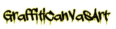 Graffiti Canvas Art Logo