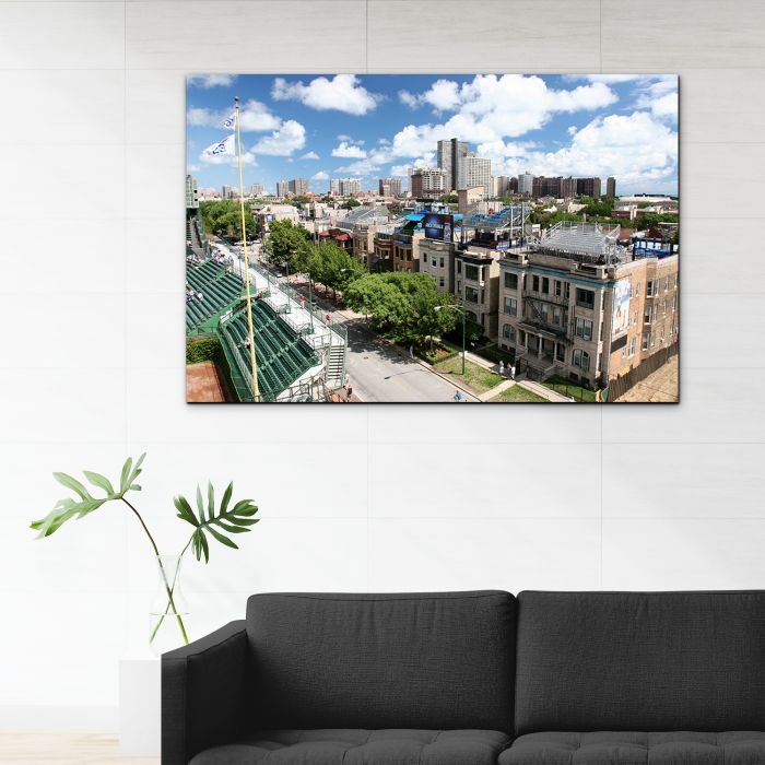 Wrigley Rooftops Canvas art