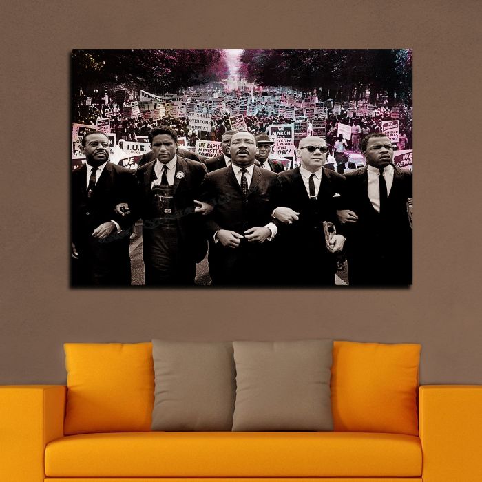 Martin Luther King Wall Art BLMcanvas-art