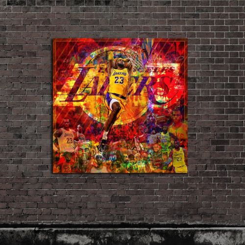 Lebron James Canvas Art