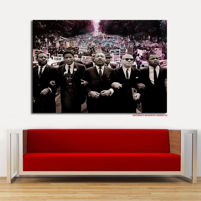 Martin Luther King Wall Art BLMcanvas-art