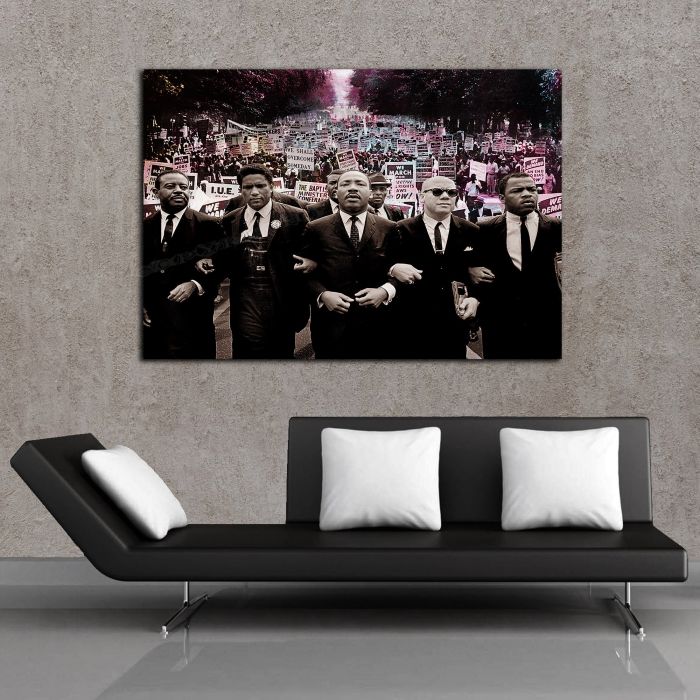 Martin Luther King Wall Art BLMcanvas-art