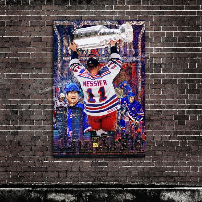 mark-messier-rangers-canvas-art-stanley-cup-Rangeres