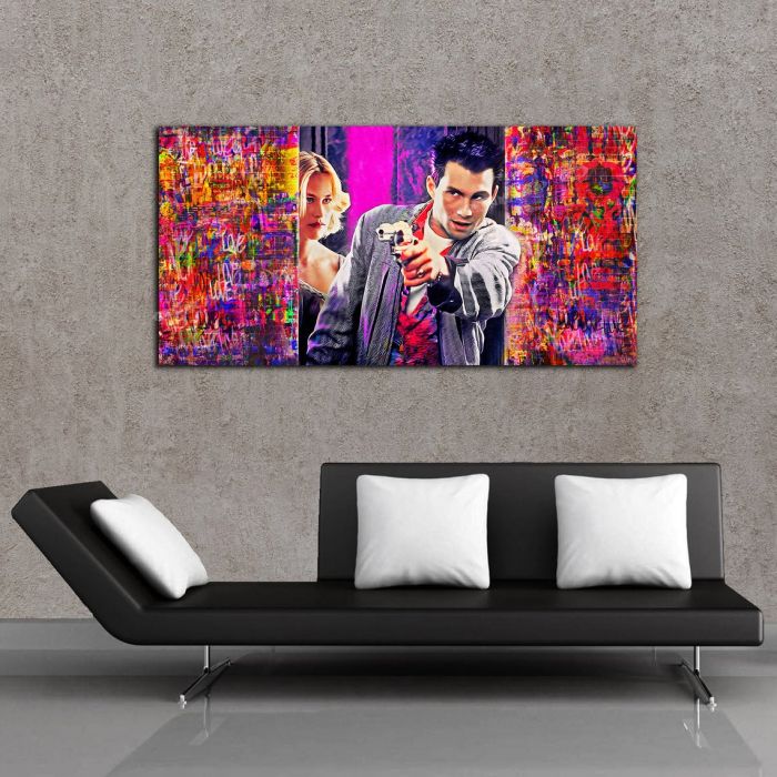 True Romance Christian Slater Art poster