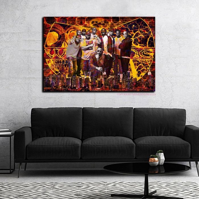 wu-tang clan canvas art