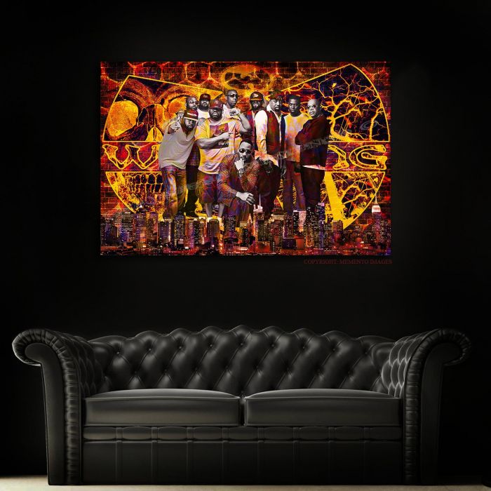 wu-tang clan canvas art