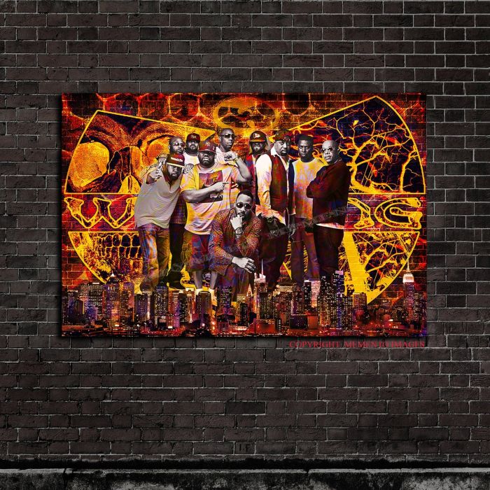 wu-tang clan canvas art