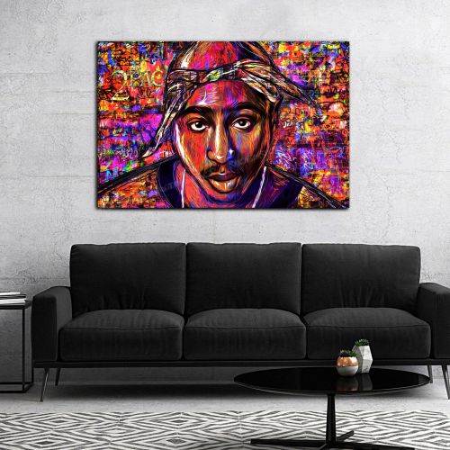 Tupac Shakur Canvas Art