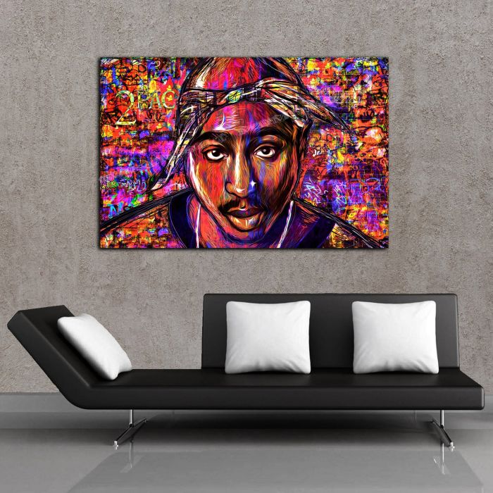 Tupac Shakur Canvas Art