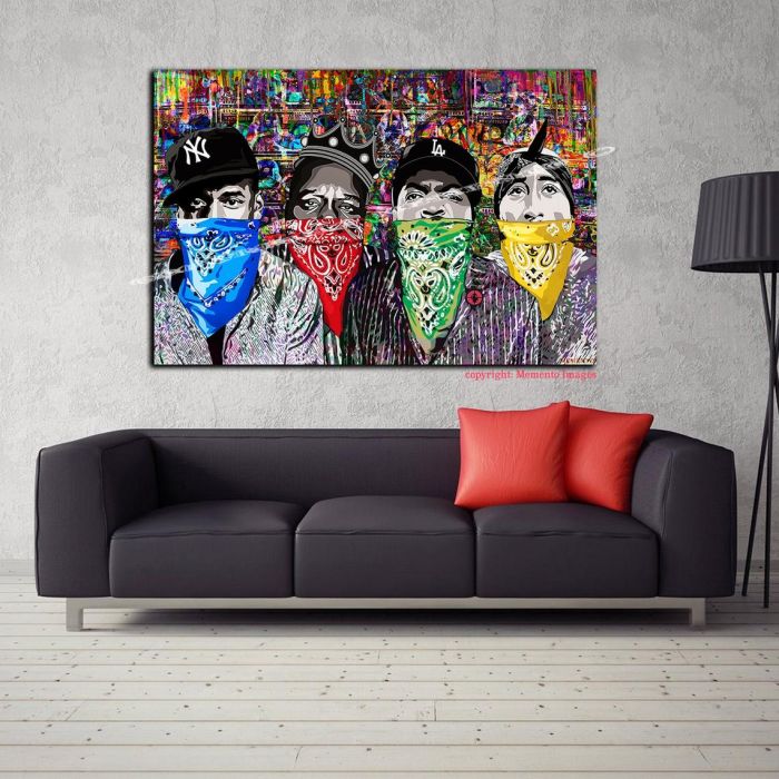 hanging canvas prints