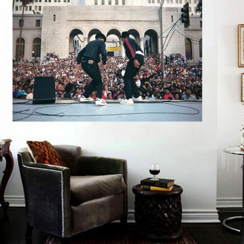 Run DMC live Concert Wall art