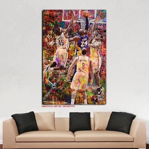 Kobe Bryant Graffiti Art original painting