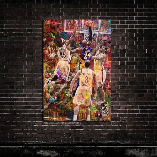 Kobe Bryant Graffiti Art original painting