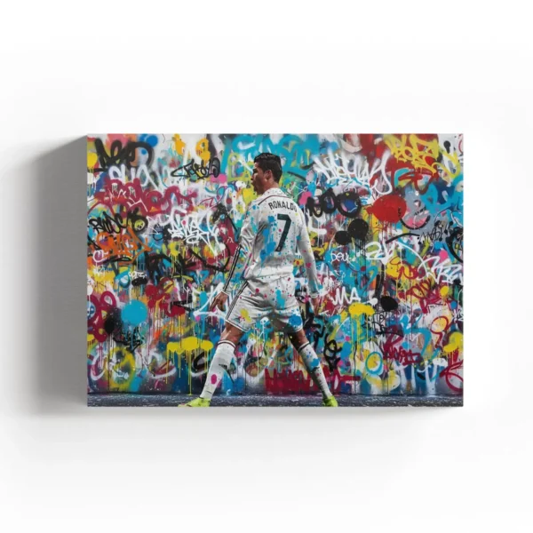 Christiano Ronaldo Graffiti Art