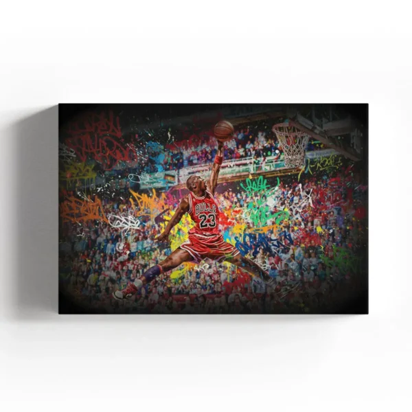 Michael Jordan Graffiti art