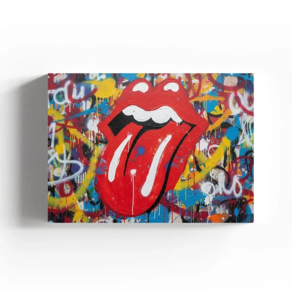 The Rolling Stones – Ready to Hang HD Canvas – Rock Legends – Music History