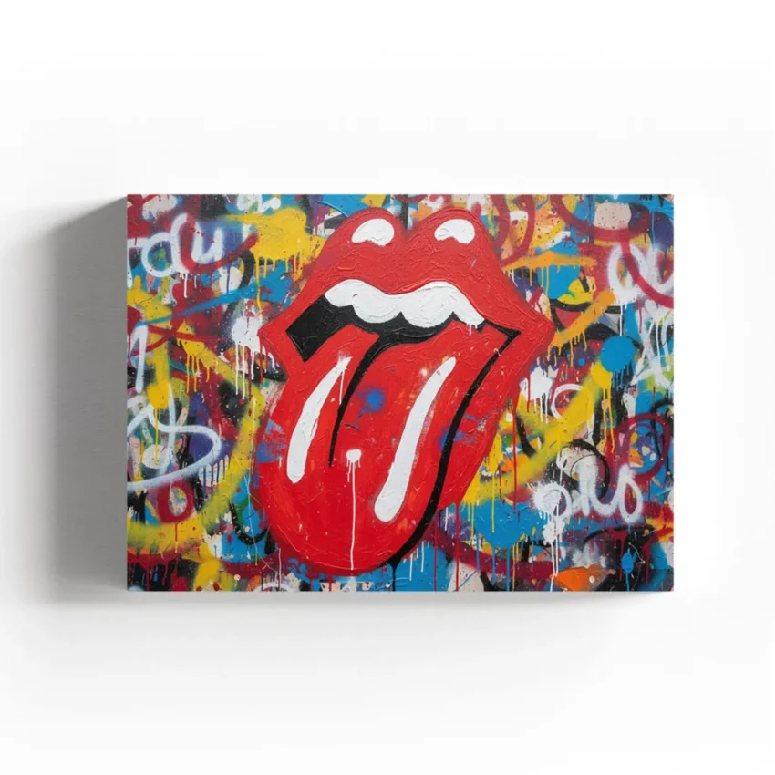 The Rolling Stones – Ready to Hang HD Canvas – Rock Legends