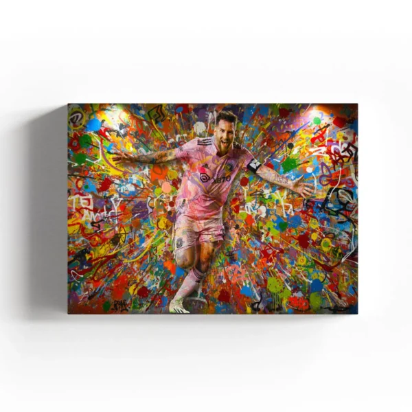 Lionel Messi – Ready to Hang HD Canvas – Argentina – G.O.A.T.
