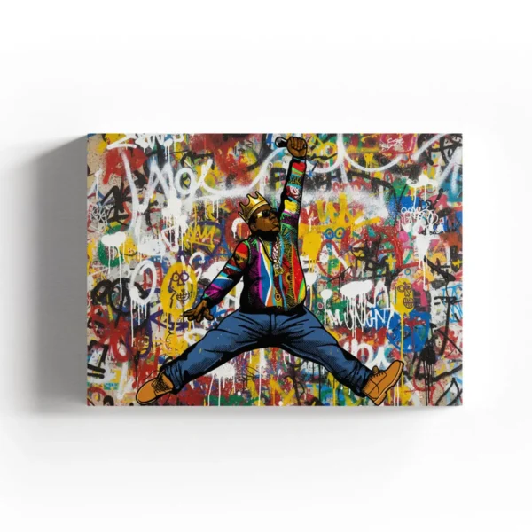 Air Biggie Jumpman – Ready to Hang HD Canvas – Brooklyn Legend – Hip-Hop G.O.A.T.