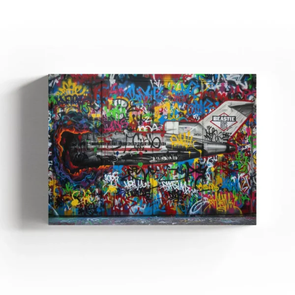 Beastie Boys – Ready to Hang HD Canvas – Licensed to Ill – Hip-Hop History