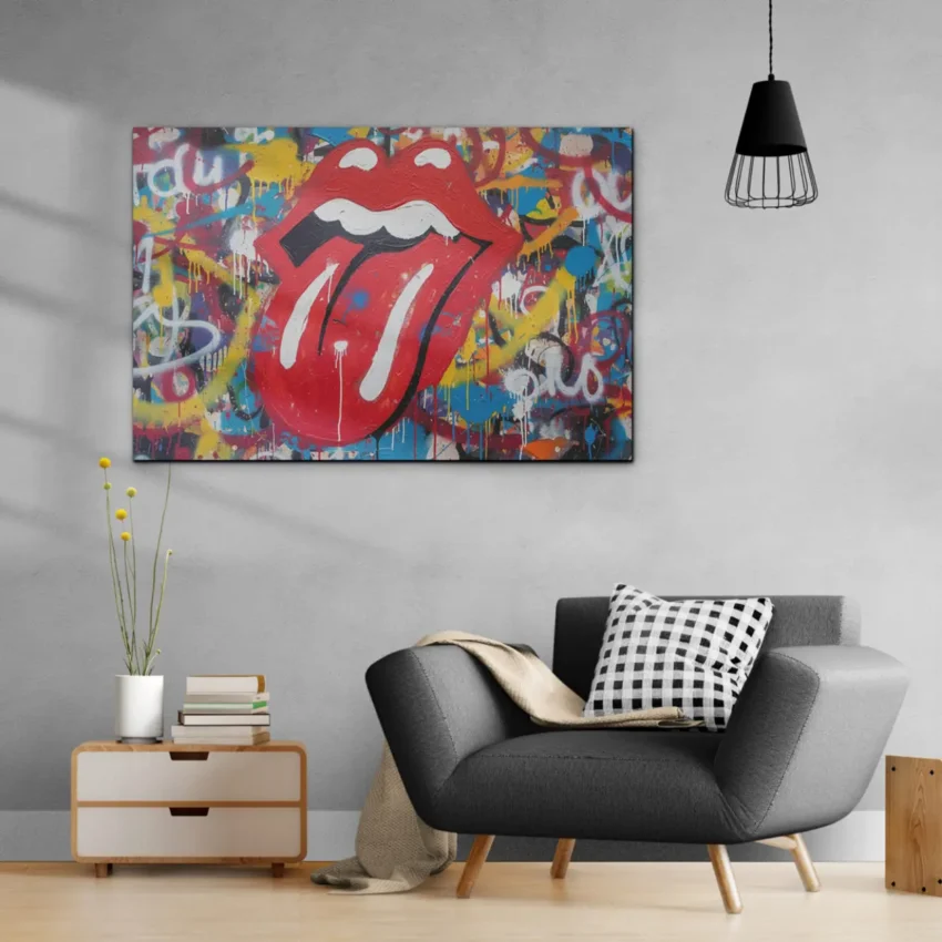 The Rolling Stones – Ready to Hang HD Canvas – Rock Legends
