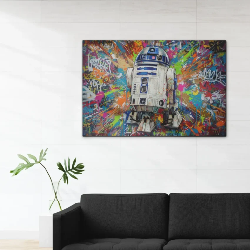 R2D2 Astromech – Ready to Hang HD Canvas – Star Wars – Sci-Fi Original ...