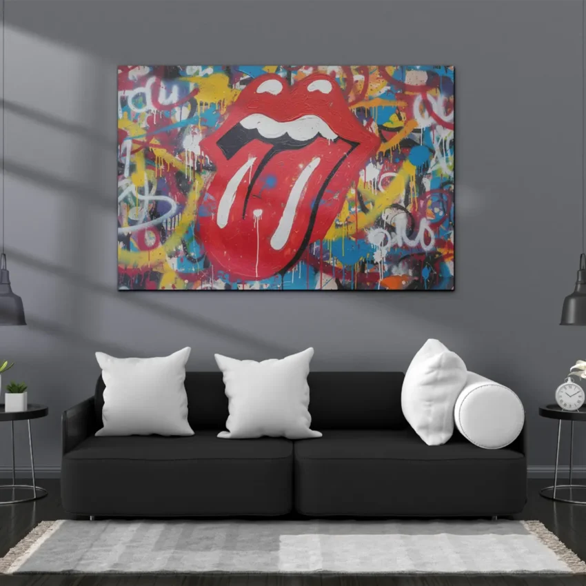 The Rolling Stones – Ready to Hang HD Canvas – Rock Legends