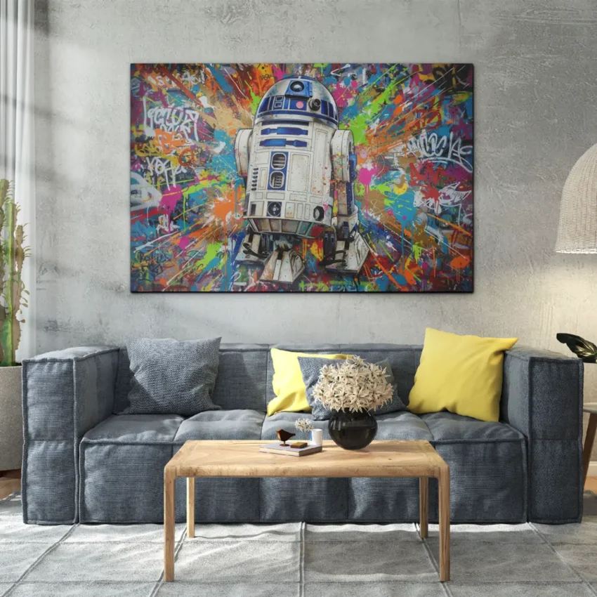 R2D2 Astromech – Ready to Hang HD Canvas – Star Wars – Sci-Fi Original ...