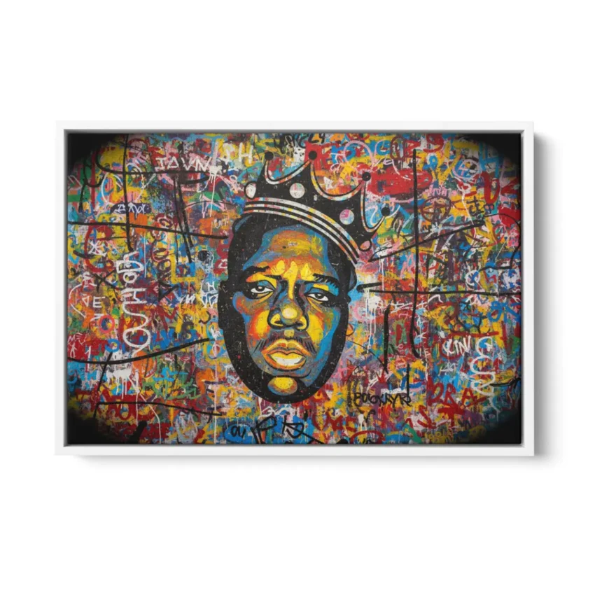 レア特大一点物notorious bigペイントアート Notorious B.I.G. – Ready to Hang HD Canvas – Brooklyn – Hip Hop
