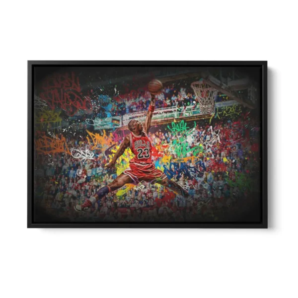 Michael Jordan Graffiti art